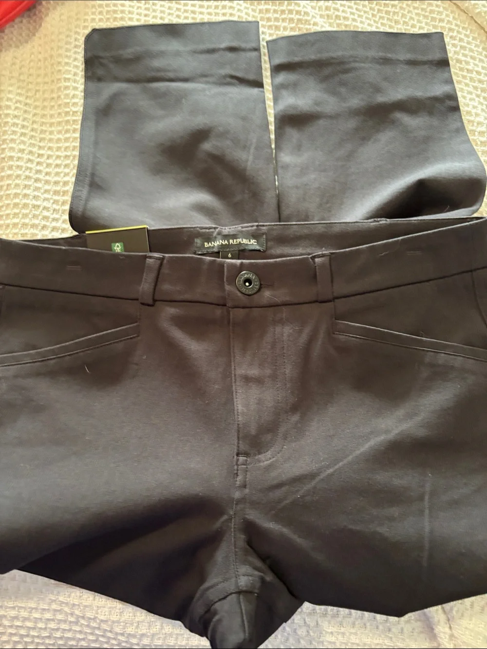 New Banana Republic slim straight cropped pant - Picture 2 of 5
